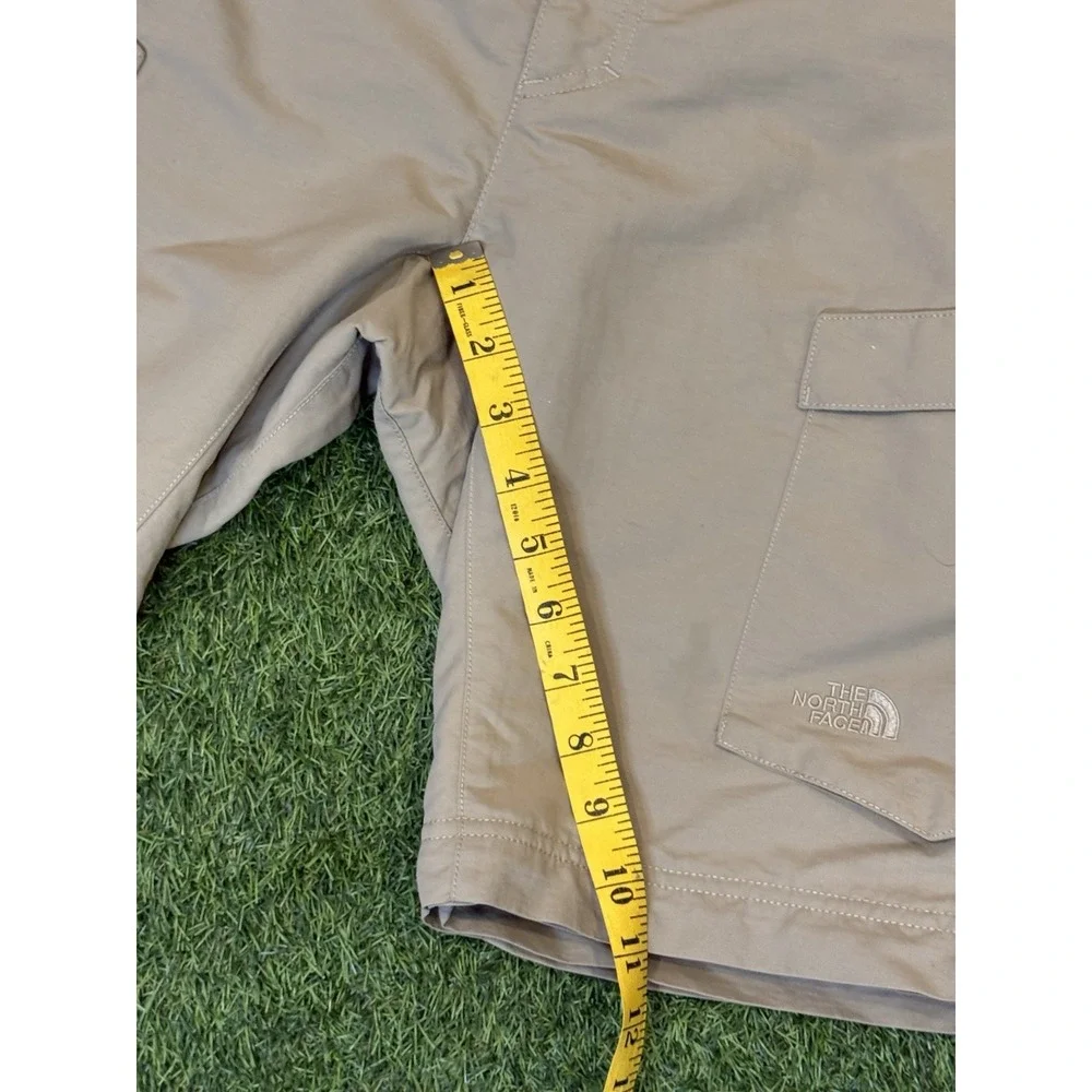 North Face Shorts Mens 36‎ Khaki Brown TCV4 Hiking Outdoors Athletic